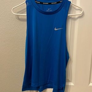 Nike royal blue tank top, size S, worn once.